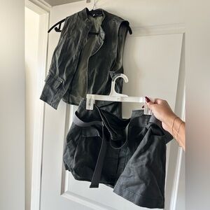 Zara Vest and Skirt Set